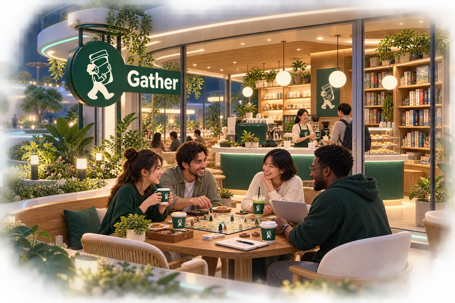Gather concept in the AIMs Venture world